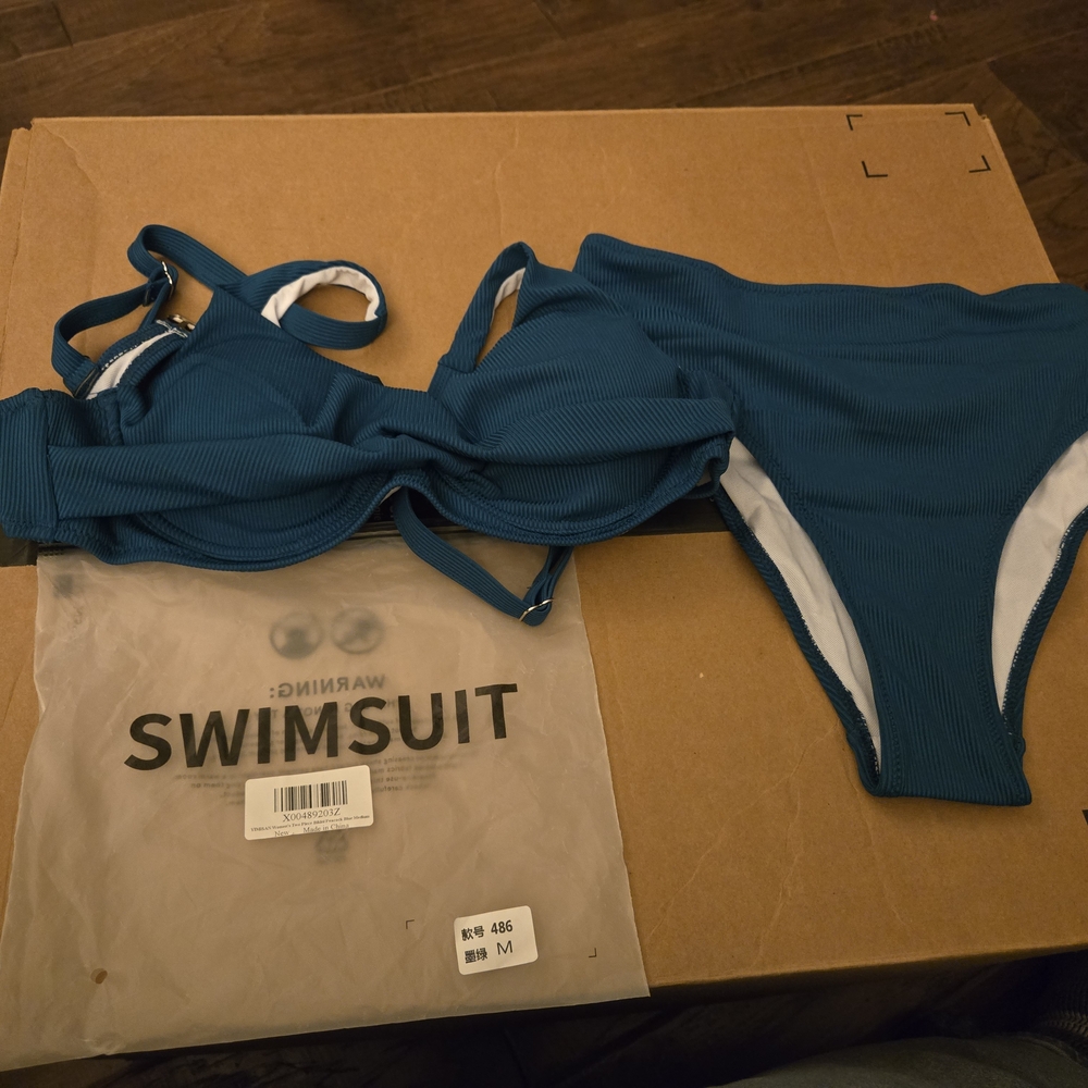 Teal Women's Bikini Swim Set